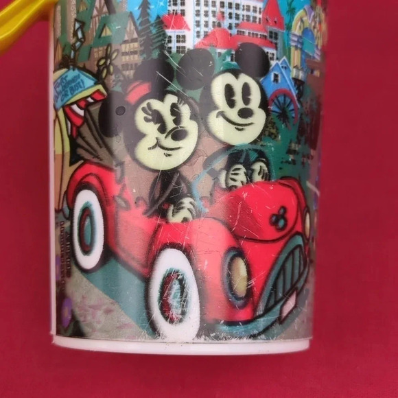 Two Walt Disney World 50th Anniversary Souvenir Drink Mugs/Sipper Cups 2021 - Picture 2 of 11